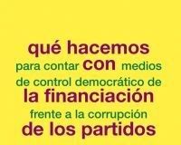 Qué hacemos con la financiación de los partidos Qué hacemos con la financiación de los partidos
