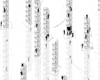 Una representación gráfica de “La Biblioteca de Babel” Una representación gráfica de “La Biblioteca de Babel”