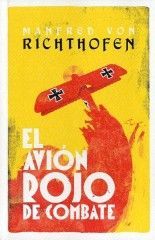 El avión rojo de combate